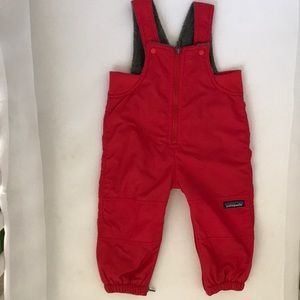 Winter Patagonia Snow Bibs 12 month